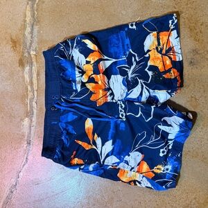 Nike Navy Blue Athletic Shorts with Inner Liner